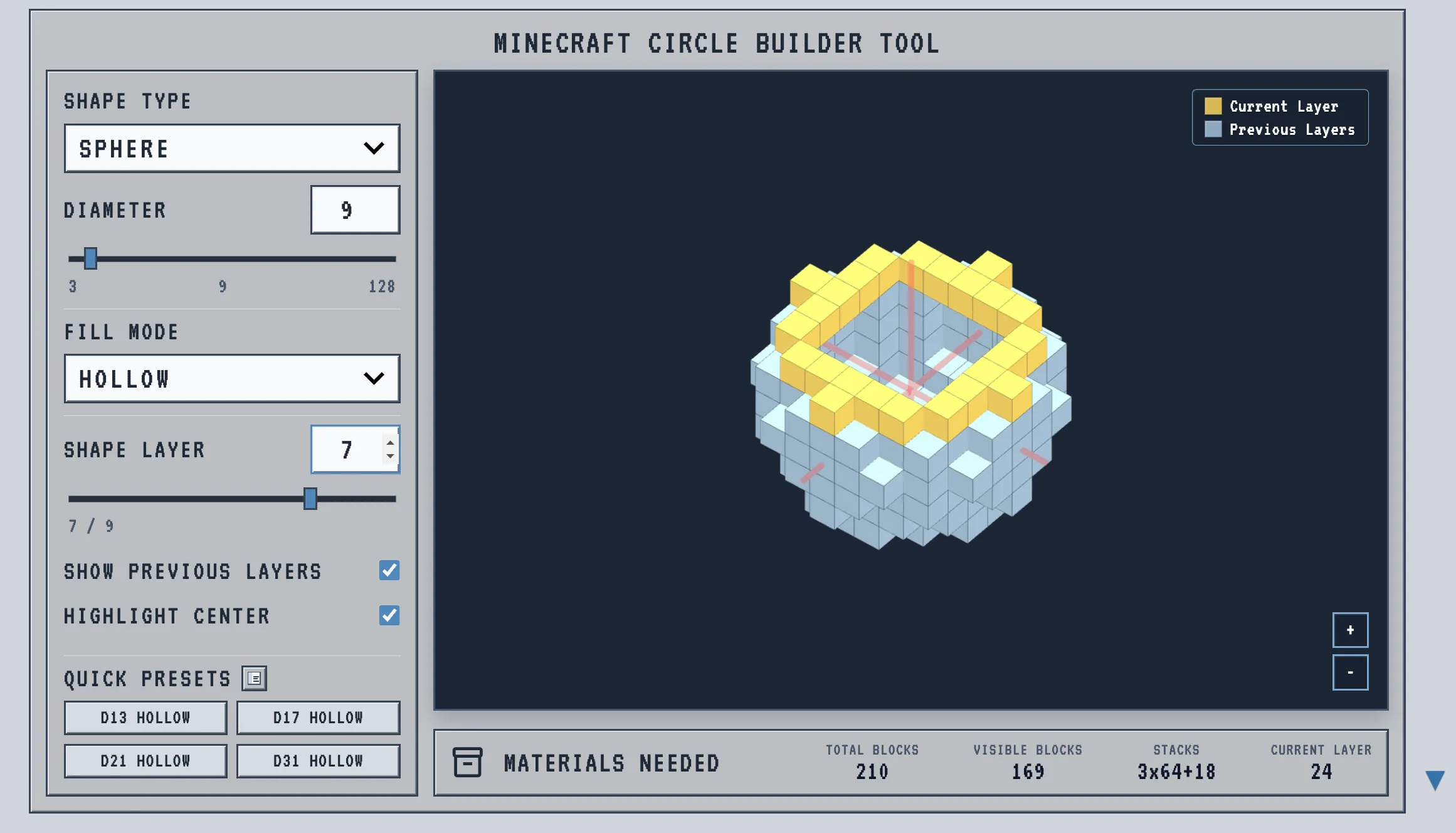 Circle-building workflow using axis anchor points before connecting curve segments